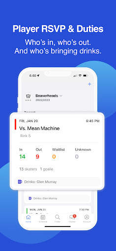 BenchApp - Sports Team Manager screenshot 3