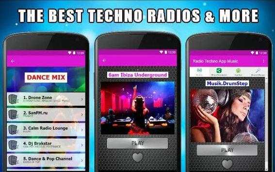 Techno Radiosender screenshot 2