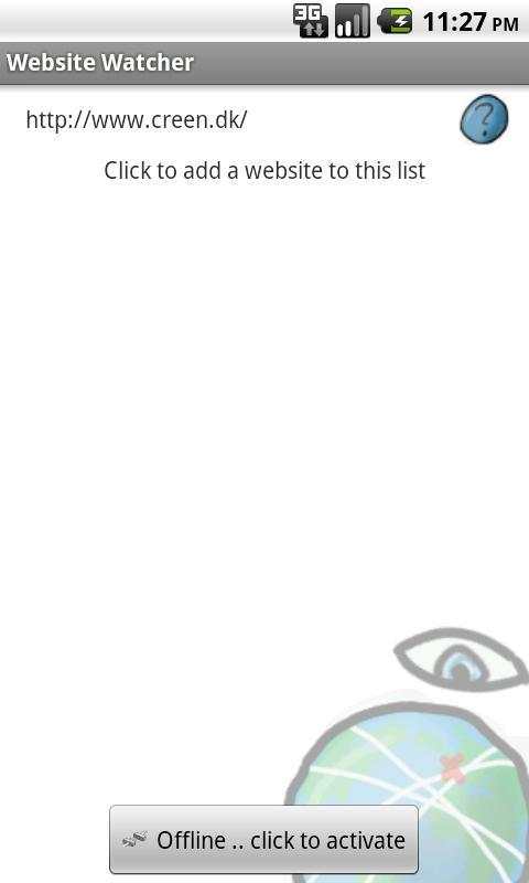 Website Watcher screenshot 1