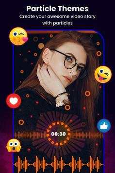 QBit Particle : Lyrical Video Status Maker 5 تصوير الشاشة