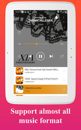 DX MP3 - MP3 Player, Music Player screenshot 14