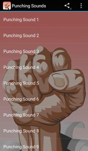 Punching Sounds 1 تصوير الشاشة