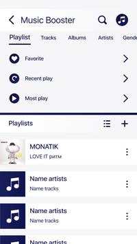 Volume Booster & Music player screenshot 3