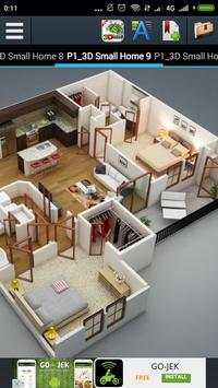 3D Small Home Plan Ideas скриншот 3