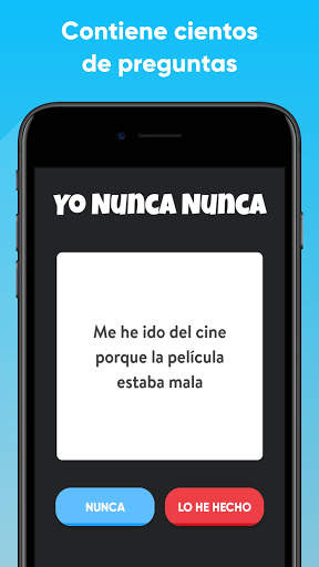 Yo Nunca Nunca - Juego de fiesta screenshot 1