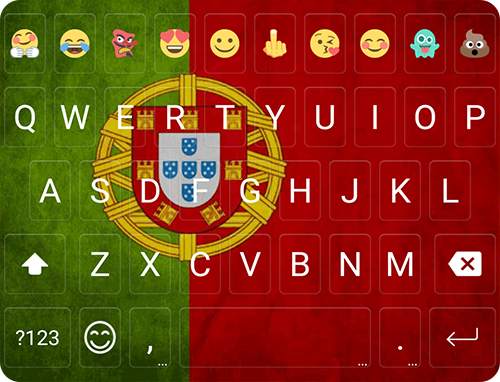 Portugal Emoji Keyboard Theme screenshot 5