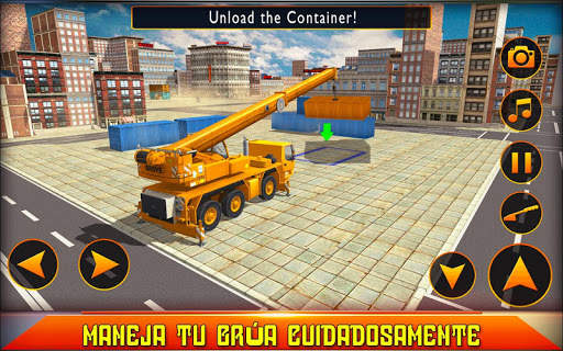 Pesado Grúa Simulador Juegos screenshot 3