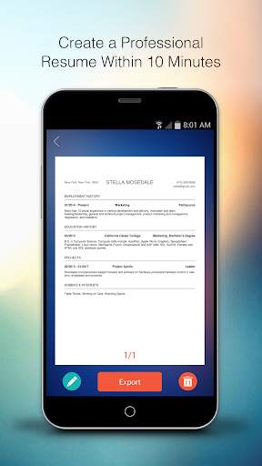 Resume screenshot 4