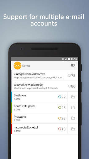 Onet Poczta - e-mail app screenshot 4