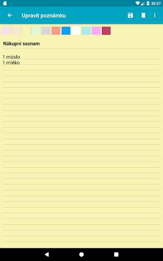 Uni Notes - Poznámky скриншот 8
