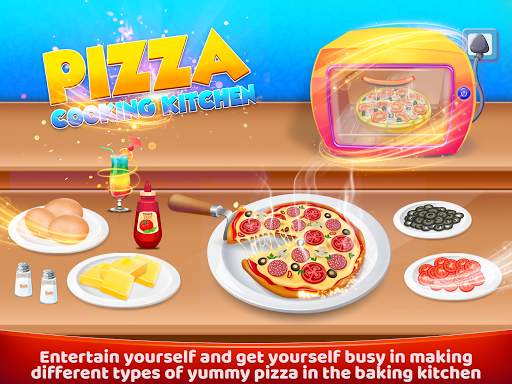 Pizza Maker Food Cooking Games screenshot 1
