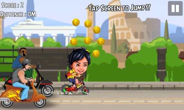 Little Shiva Bicycle Dash screenshot 2