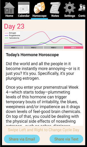 Hormone Horoscope Teen Lite screenshot 5