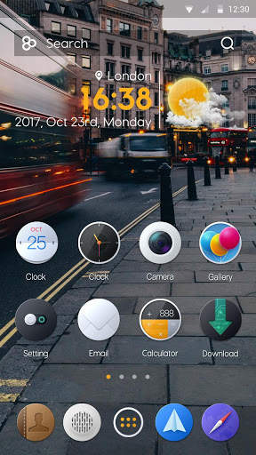 Vista Go Launcher Theme screenshot 2