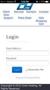 Chair Hosting screenshot 1