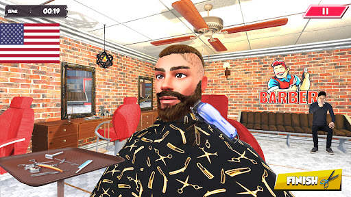 US Barber Shop Hair Tattoo Cut screenshot 1