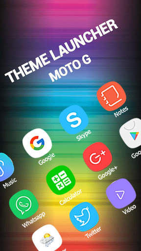 Launcher For Motorola Moto G  pro themes screenshot 1