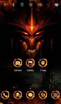 Fire Diablo Launcher theme screenshot 2