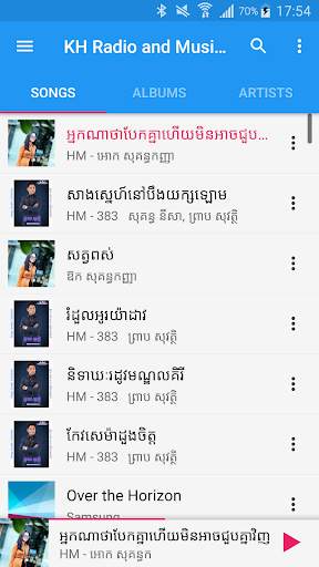 Khmer Radio and Music Player screenshot 2