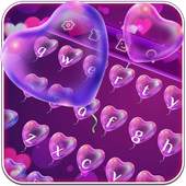 Heart Bubble Balloon Keyboard 10001002