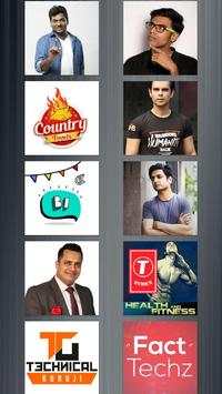 Top Indian YouTubers Channels (2018) screenshot 2