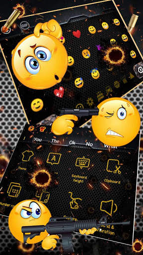Bullet Shot Fire Keyboard screenshot 3