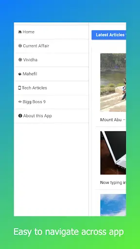 NG Blog App скриншот 3