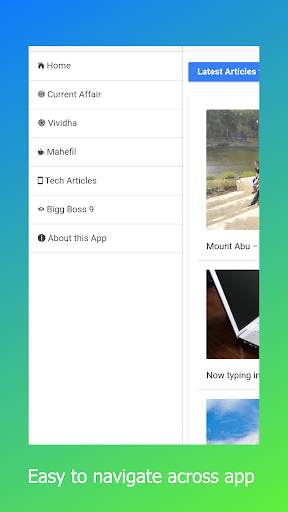 NG Blog App screenshot 3