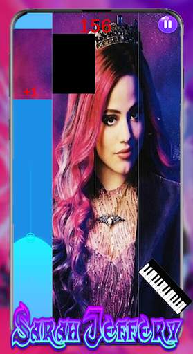 Sarah Jeffery Piano Tiles screenshot 1