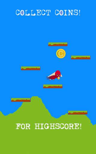 Jumping Bird: Reach To Eggs скриншот 4