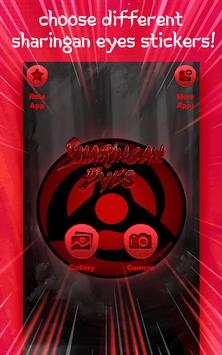 Sharingan Eyes Camera Editor - Eye Color Changer screenshot 2