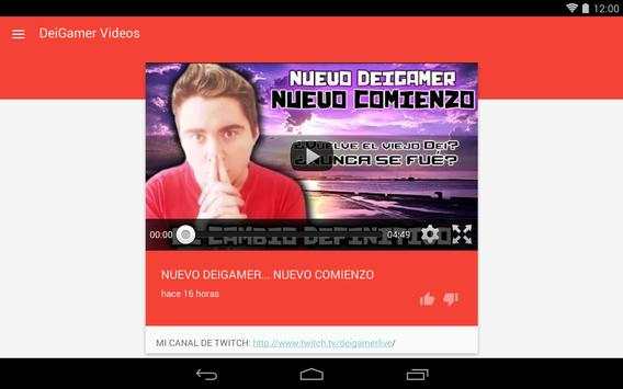 DeiGamer YouTuber Videos screenshot 8