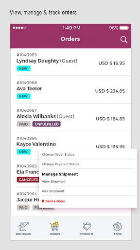 nopCommerce Admin Mobile App screenshot 4
