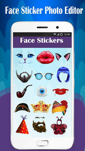 Face Stickers Photo Editor screenshot 3