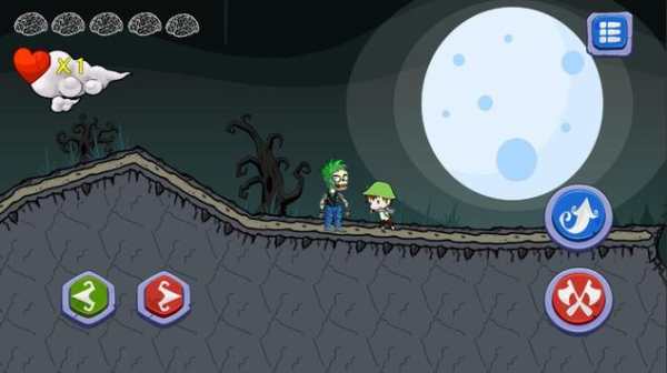 Granny spillz zombie funny swing: platform game screenshot 5