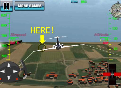 Airplane 3D flight simulator screenshot 5