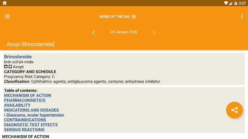 Mosby's Drug Reference for Health Professions screenshot 4
