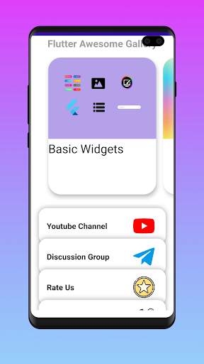 Flutter Awesome Gallery screenshot 1