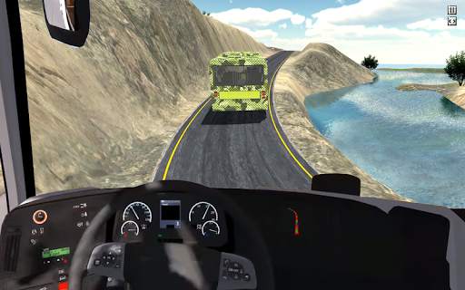 Army Bus Hill Driver Offroad Driving 2020 screenshot 2