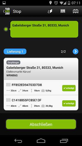Courier App screenshot 6