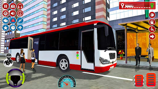 City Coach Bus Simulator 3d screenshot 1