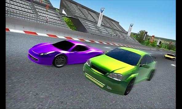 Racing in Car: City 3D screenshot 5