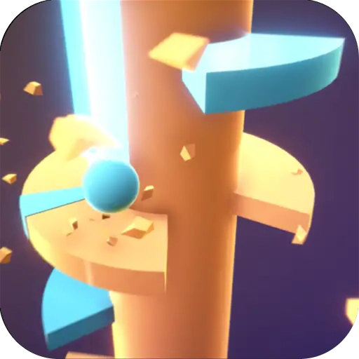 Helix Ball - Tower Fall Jump icon