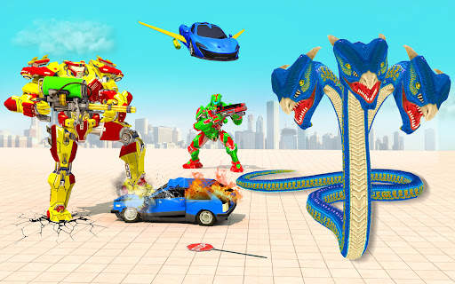 Snake Robot Bus Transformation screenshot 1