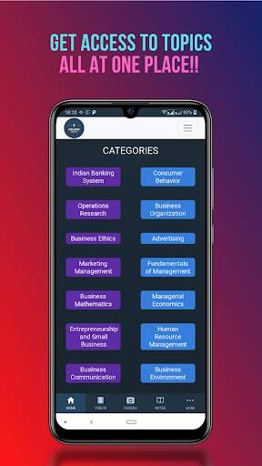 BBA/MBA/BCom Study App - Notes screenshot 3