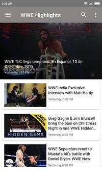 WWE Highlights स्क्रीनशॉट 2