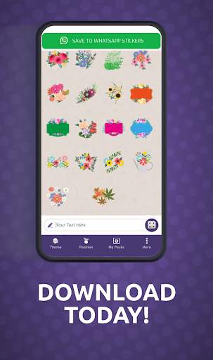 Texticker - WAStickerApps screenshot 4