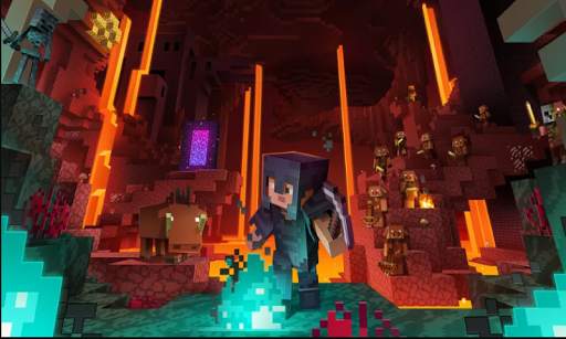 Nether Mod [Netherite Update] per Minecraft PE screenshot 1