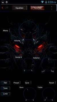 Poweramp Skin Dragon screenshot 3