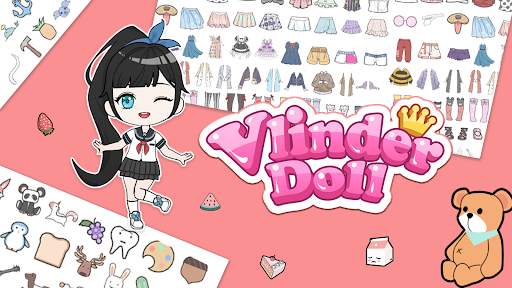Vlinder Doll: Dress up games screenshot 1
